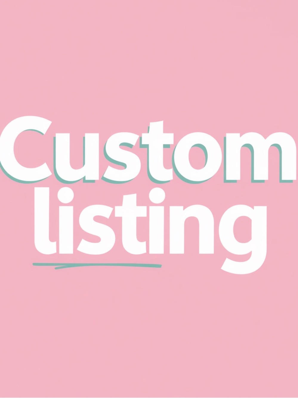 Custom listing